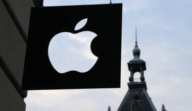 Logotipo de una tienda de Apple, un claro caso de éxito